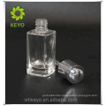 15ML white matte glass dropper bottle silver white rubber dropper bottle screen printing for cosmetic essential oil